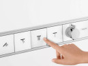 Смеситель для душа Hansgrohe RainSelect 15382700 с термостатом белый матовый