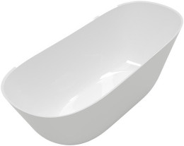 Квариловая ванна Villeroy&amp;Boch Theano Curved Edition 170x75 UBQ170ANH7F200V-01 цвет Альпийский белый