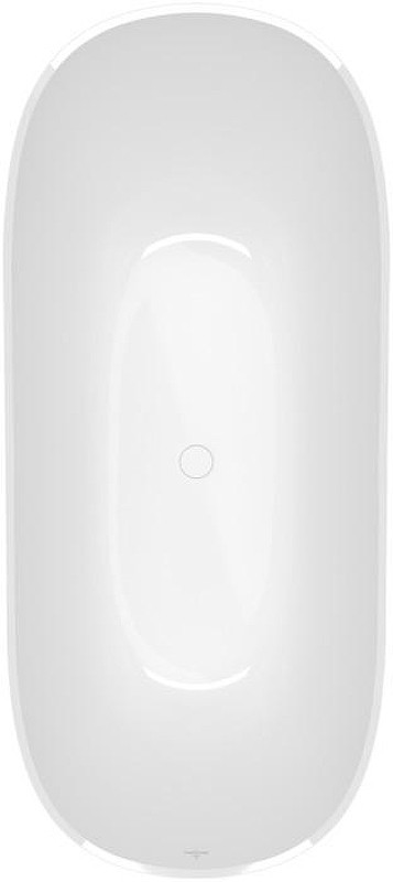 Квариловая ванна Villeroy&Boch Theano Curved Edition 170x75 UBQ170ANH7F200V-01 цвет Альпийский белый