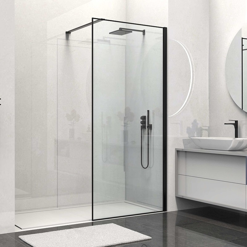 Душевая перегородка Vincea Walk-In 80 VSW-1HS800CLB