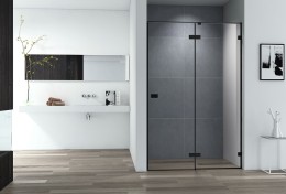Душевая дверь Cezares Bellagio 120 BELLAGIO-B-12-120-C-NERO