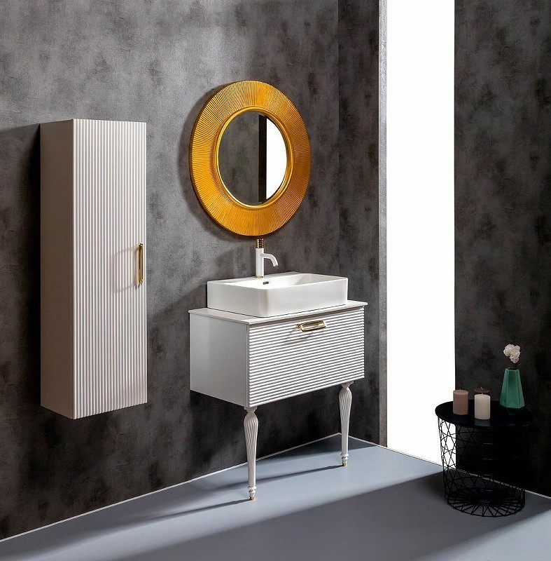 Шкаф пенал Boheme Armadi Art Vallessi Avantgarde Linea 35 845-WG подвесной