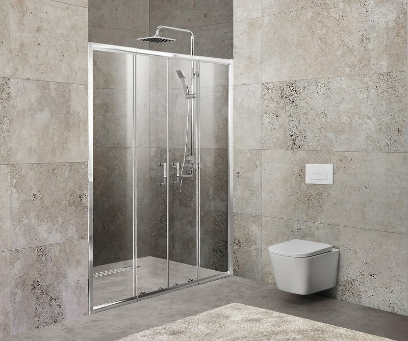 Душевая дверь BelBagno Unique 200 UNIQUE-BF-2-170/200-C-Cr