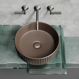 Раковина-чаша Ceramicanova Element 36 CN6057MDB Темно-коричневая матовая