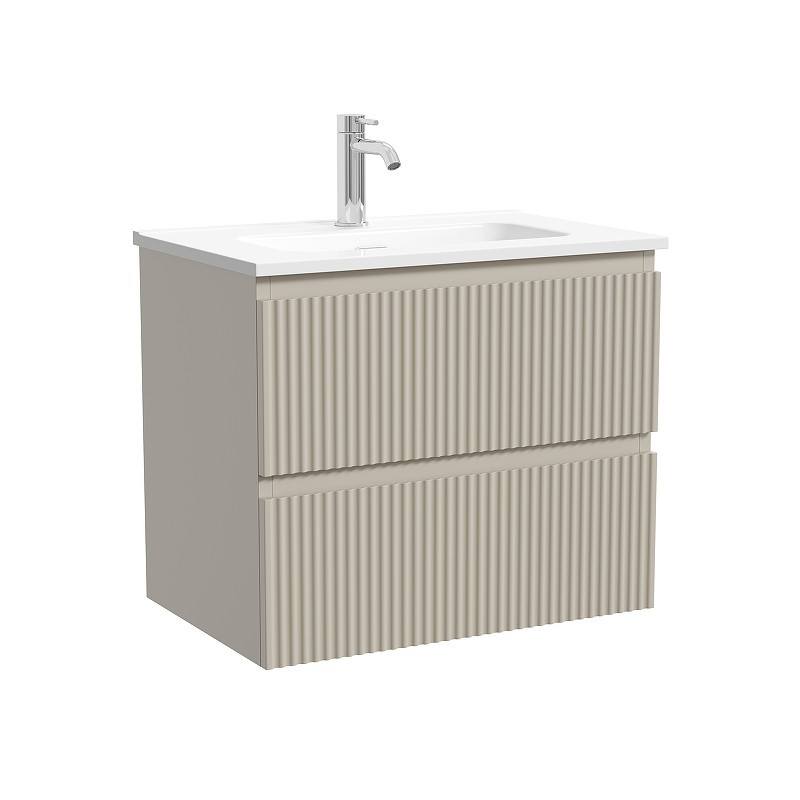 Тумба под раковину Sancos Snob R 60 SNR60/39CE подвесная цвет Beige Soft