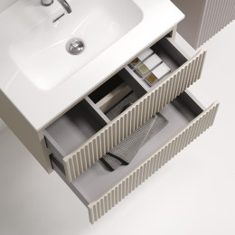 Тумба под раковину Sancos Snob R 60 SNR60/39CE подвесная цвет Beige Soft