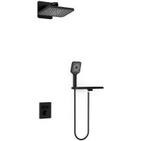 Душевая система Vincea Inspire VSFW-3I21MT4RMB с термостатом