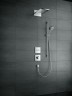 Смеситель для душа Hansgrohe ShowerSelect HighFlow 15760140 с термостатом Шлифованная бронза
