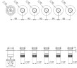 Смеситель для душа Remer Chrono CH98D5PWBRP цвет Медь брашированная