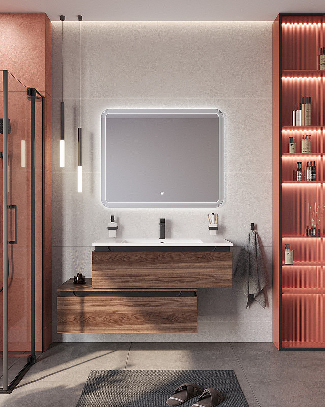 Тумба Cezares Slider 100 SLIDER-1000-1C-PI-NA-P