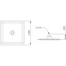 Верхний душ Remer 357UFS20X