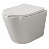 Унитаз Ceramicanova Highlight Rimless CN1804 подвесной с сиденьем Микролифт