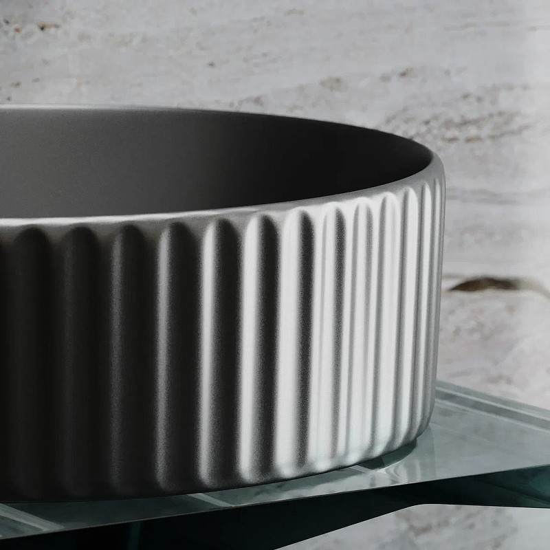 Раковина-чаша Ceramicanova Element 36 CN6057MDH Темный антрацит матовый