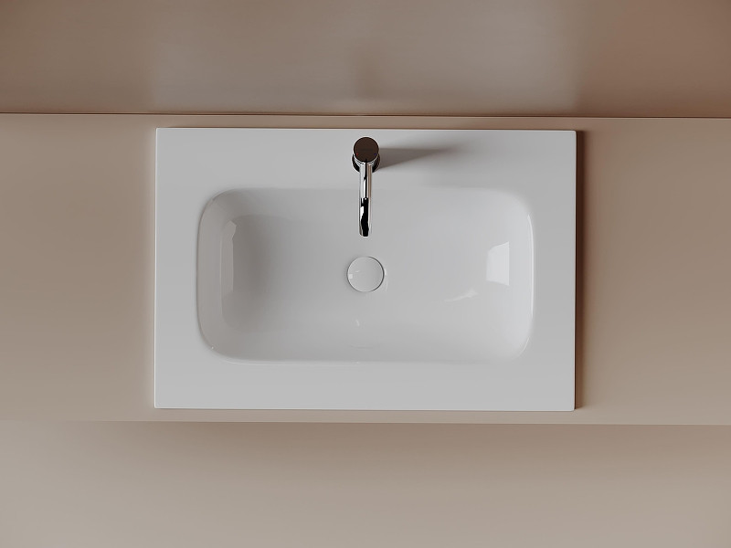 Раковина-столешница Ceramicanova Grace 71 CN7031 цвет Белый