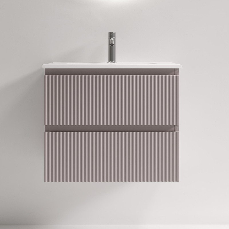 Тумба под раковину Sancos Snob R 60 SNR60/39SM подвесная цвет Doha Soft