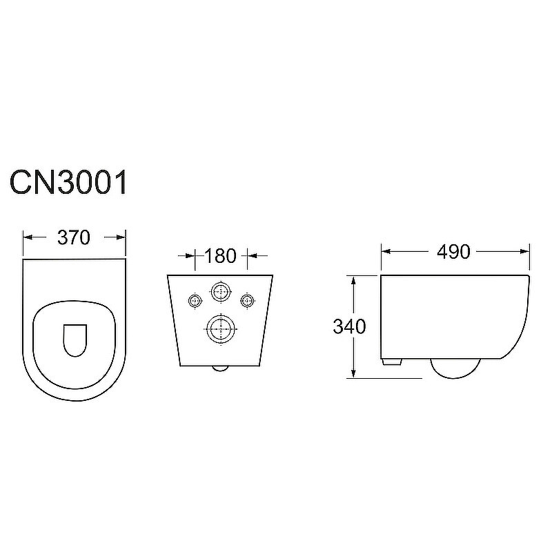 Комплект унитаза Ceramicanova Play CN3001 с инсталляцией Geberit Duofix Sigma UP320 111.300.00.5 с сиденьем Микролифт