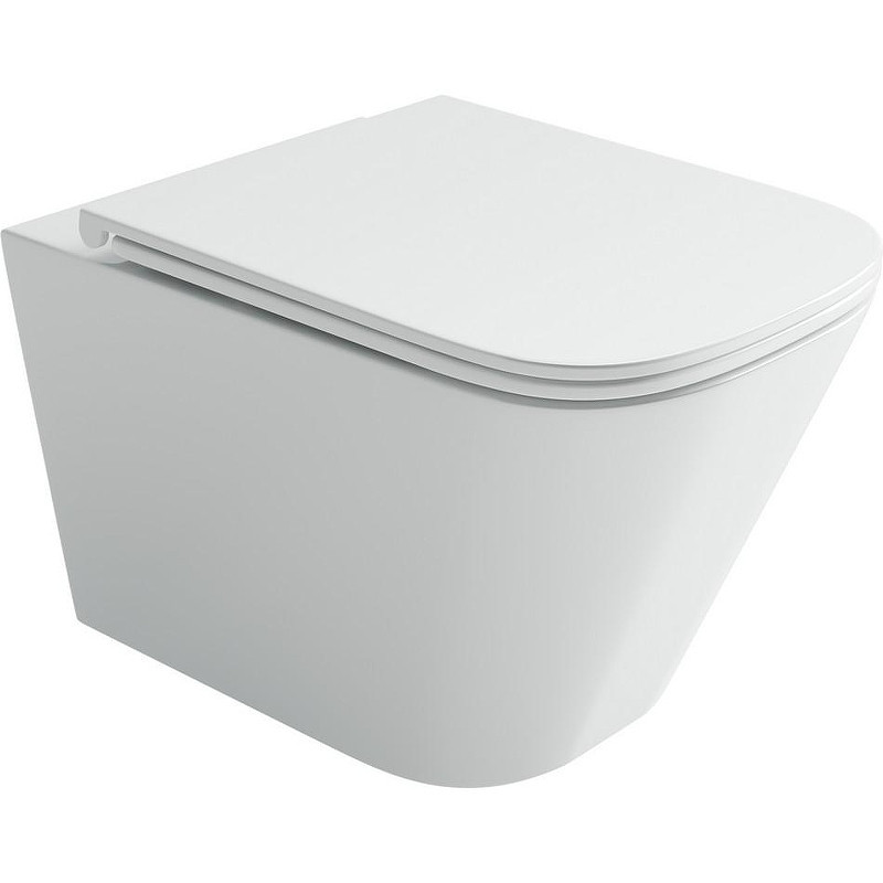 Комплект унитаза Ceramicanova Union CN4009T с инсталляцией Berges Novum D5 040235 с сиденьем Микролифт и Черной матовой клавишей смыва