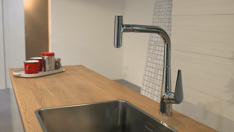 Смеситель для кухни Hansgrohe Talis Select 72821800 Сталь