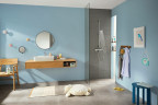 Смеситель для душа Hansgrohe Ecostat E 15773000 с термостатом Хром