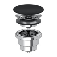 донный клапан Villeroy&Boch 680800R7 цвет Pure Black