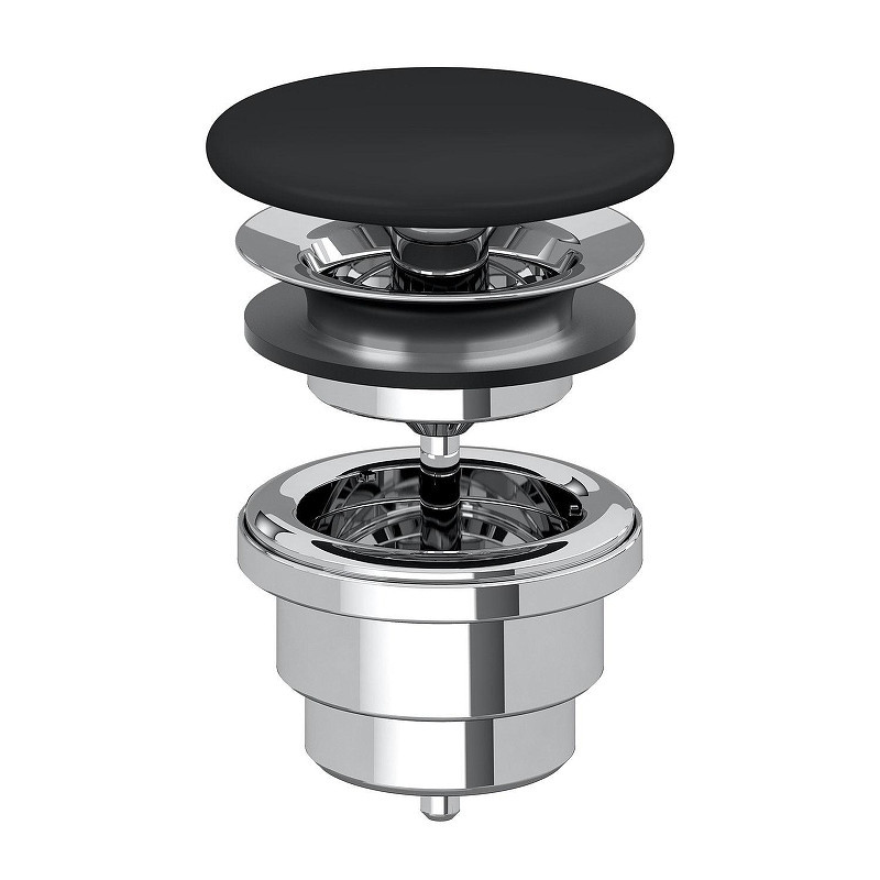 донный клапан Villeroy&Boch 680800R7 цвет Pure Black