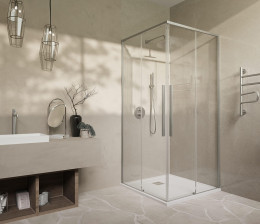Душевой уголок Vincea Slim-N 100x90 VSS-4SN9010CLBN