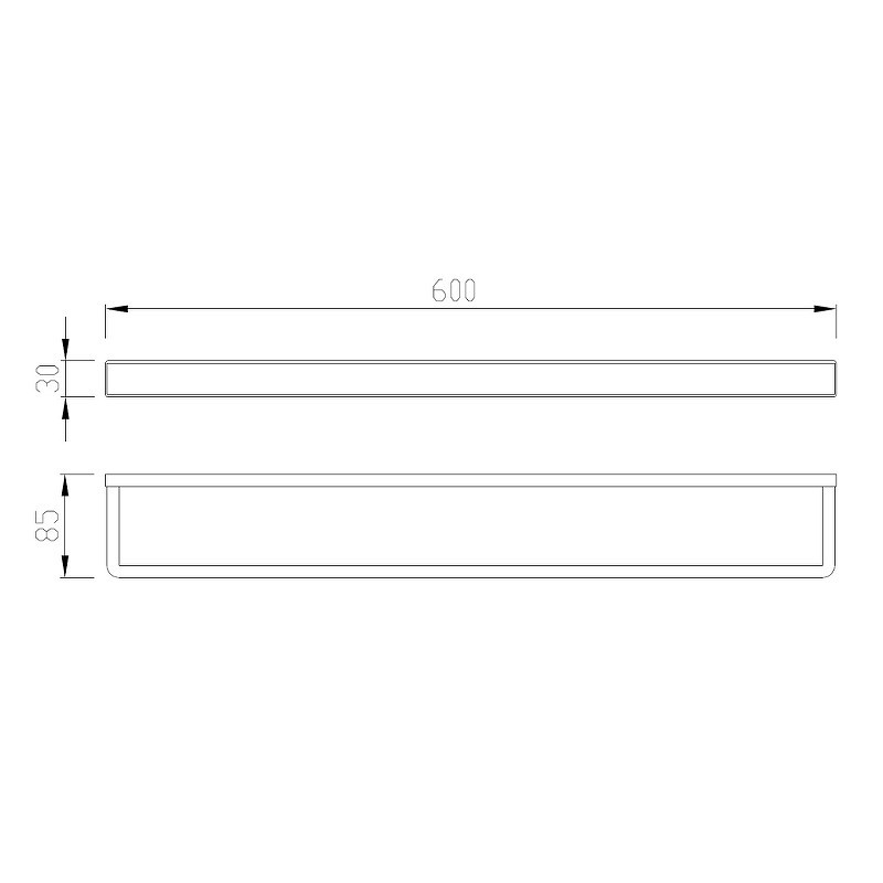 Полотенцедержатель Abber Westen AA1755 Хром