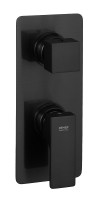 Смеситель для душа Remer Absolute AU93KBCFP цвет Черный брашированный хром