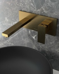 Смеситель для раковины Boheme Qubic 475-BR