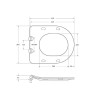 Комплект унитаза с инсталляцией BelBagno Amanda BB051CHR/BB051SC/BB002-80/BB014-SR-BIANCO