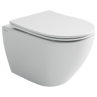 Унитаз Ceramicanova Mia CN1805T подвесной цвет Белый с сиденьем Микролифт
