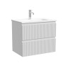 Тумба под раковину Sancos Snob R 60 SNR60/39W подвесная цвет Bianco