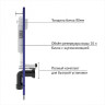 Комплект унитаза BelBagno Uno BB3105CHR/SC с инсталляцией Berges Novum L3 040213