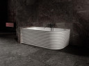 Ванна из искусственного камня Abber Stein 170x80 AS9651 L без гидромассажа