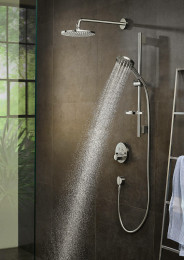 Шланговое подключение Hansgrohe Fixfit 26453670 Черное матовое