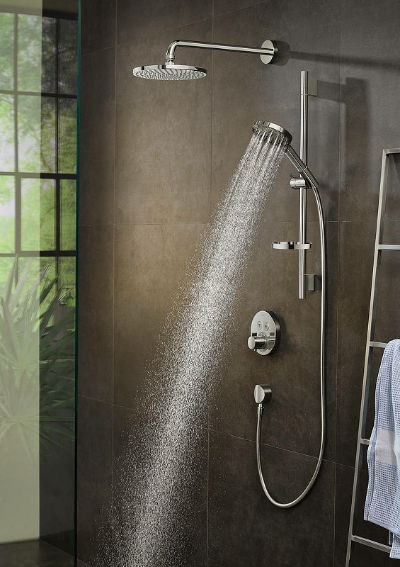 Шланговое подключение Hansgrohe Fixfit 26453670 Черное матовое