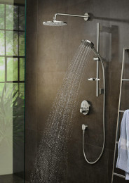 Шланговое подключение Hansgrohe Fixfit 26453670 Черное матовое
