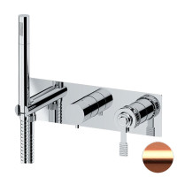 Смеситель для душа Remer Atelier AL97D3WBRP цвет Медь брашированная