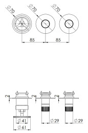 Смеситель для душа Remer Chrono CH98D2PWB цвет Хром