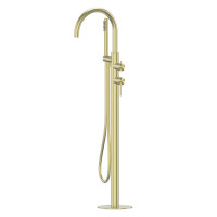 Смеситель для ванны Abber Wasser Kreis 316 AF8115BG цвет Золото брашированное
