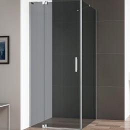 Душевой уголок Cezares Slider 80x90 SLIDER-AH-1-90-70/80-GRIGIO-Cr