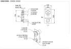Смеситель для душа Remer Vanity V95 цвет Хром