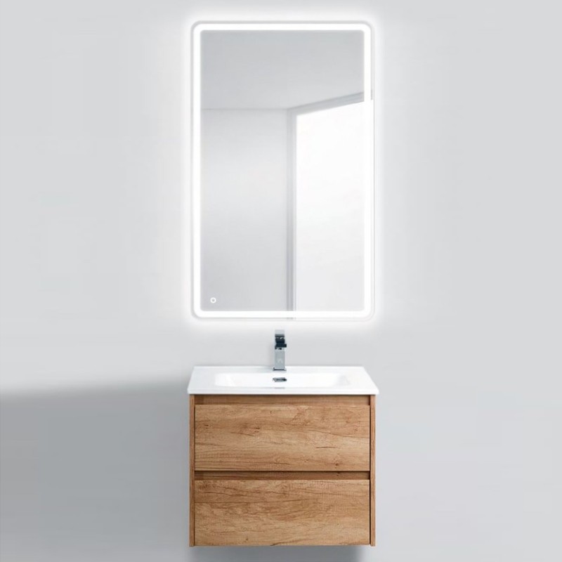 Тумба под раковину BelBagno Kraft 60 KRAFT-600-2C-SO-RNN подвесная