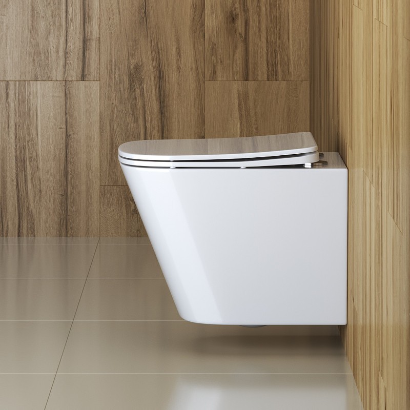 Комплект унитаза с инсталляцией BelBagno Due BB3103CHR/SC/BB002-80/BB014-SR-BIANCO