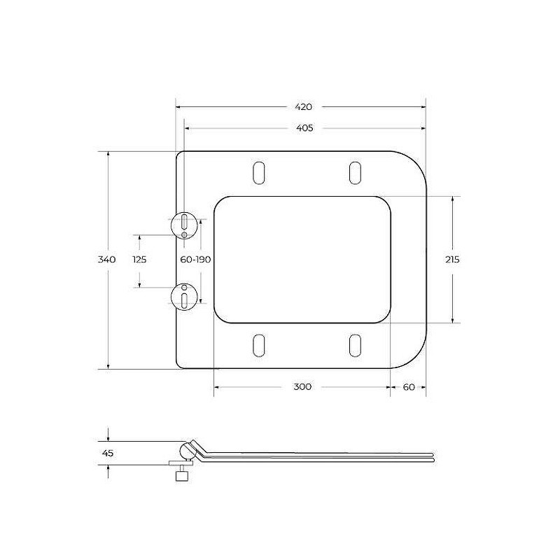 Комплект унитаза с инсталляцией BelBagno Due BB3103CHR/SC/BB002-80/BB014-SR-BIANCO