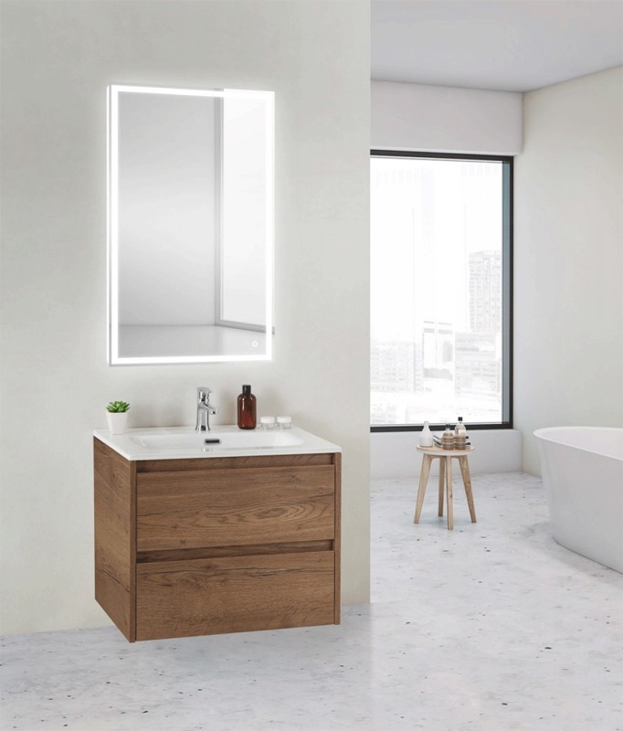 Тумба под раковину BelBagno KRAFT 39-600/390-2C-SO-RT подвесная