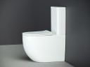 Унитаз-компакт Ceramicanova Mia Rimless CN1801-B без бачка и с сиденьем Микролифт