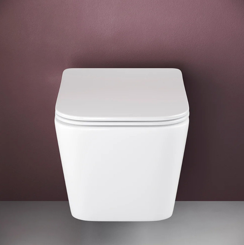 Комплект унитаза с инсталляцией Ceramicanova Metric CN3007_1001W_1000 с сиденьем Микролифт и Белой клавишей смыва