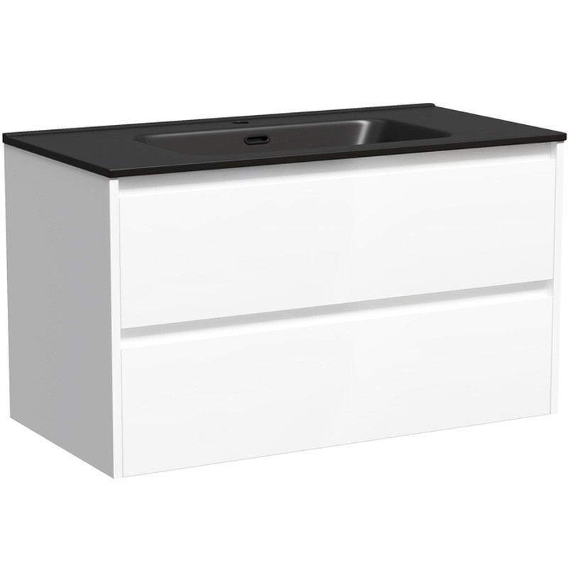 Тумба под раковину Sancos Libra 90 LB90W подвесная Белый глянец