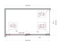 Душевой уголок BelBagno Soft Close-2 150x90 SOFT_CLOSE-2-AH-1-150/90-C-Cr